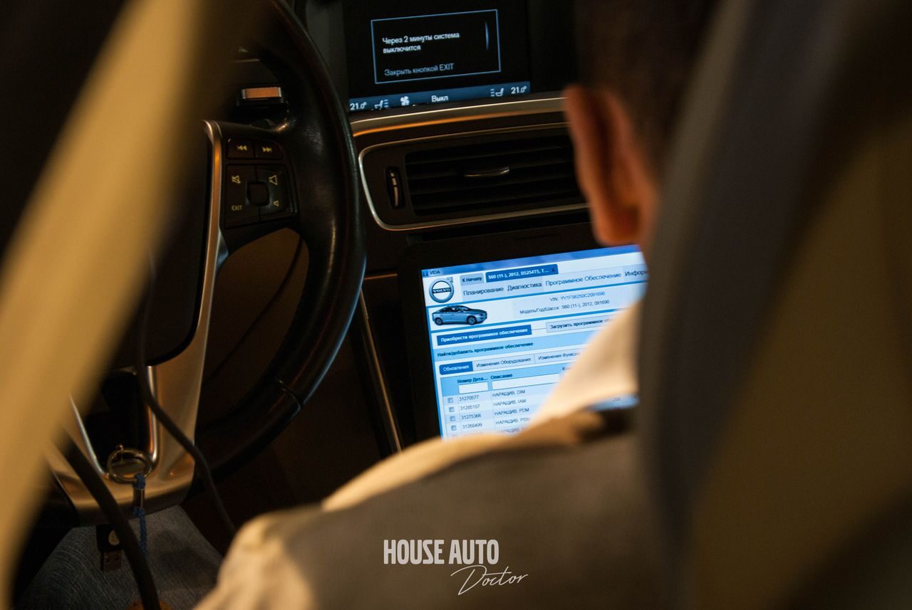 Volvo S60 2012 прошивка блока SRS